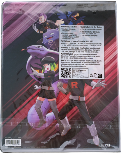 Pokémon 9-Pocket Portfolio „Giovanni & Mewtwo / Team Rocket“