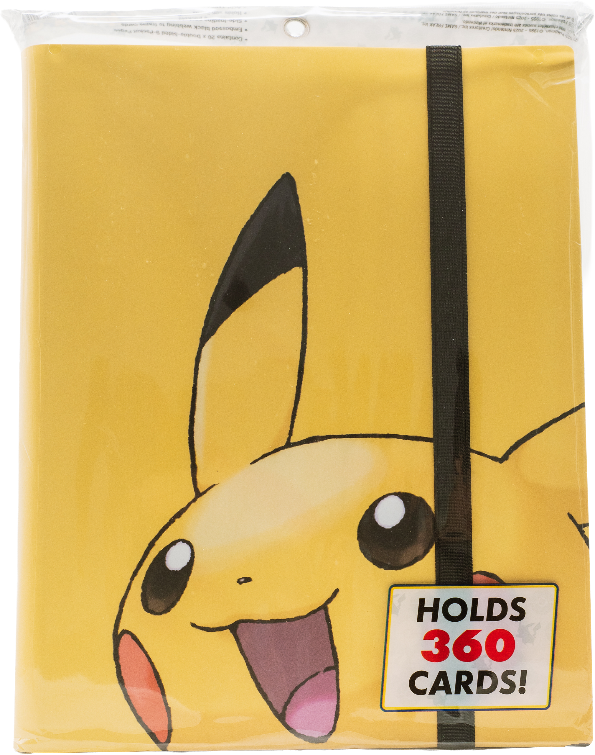 Pokémon 9-Pocket PRO-Binder „Pikachu“