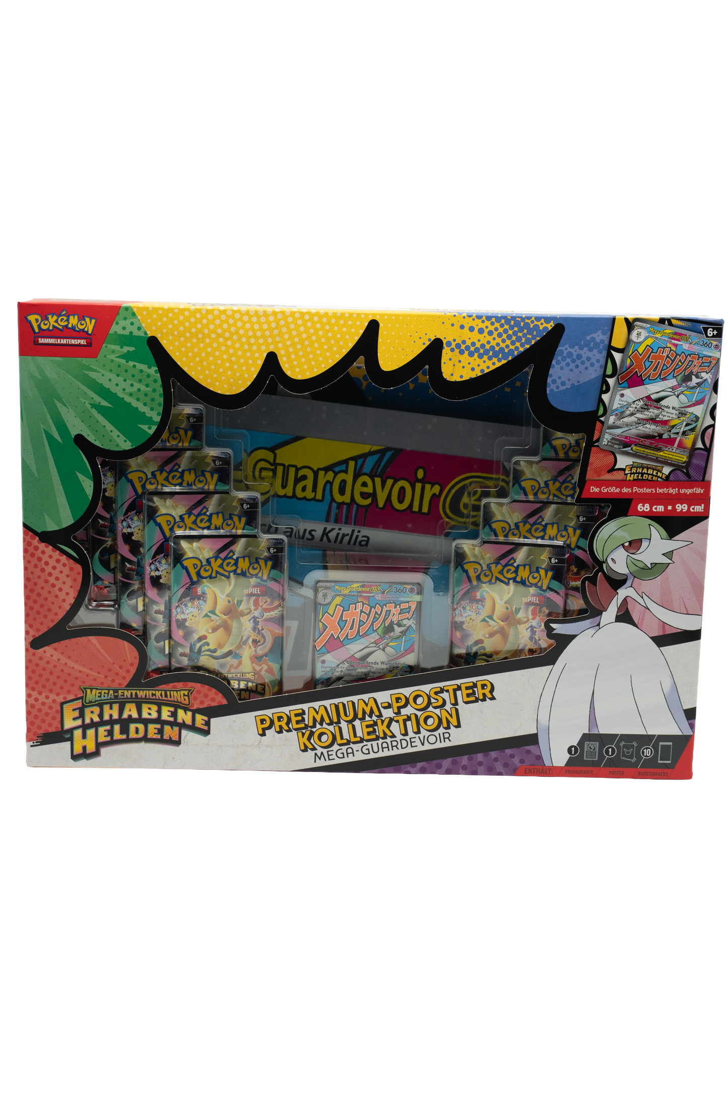 Pokémon Mega-Entwicklung - Erhabene Helden - Premium-Poster-Kollektion Mega Guardevoir [DE]