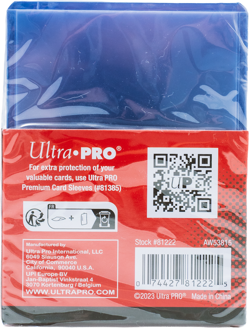 Ultra PRO 3" x 4" Clear Regular Toploader – 25er Pack.