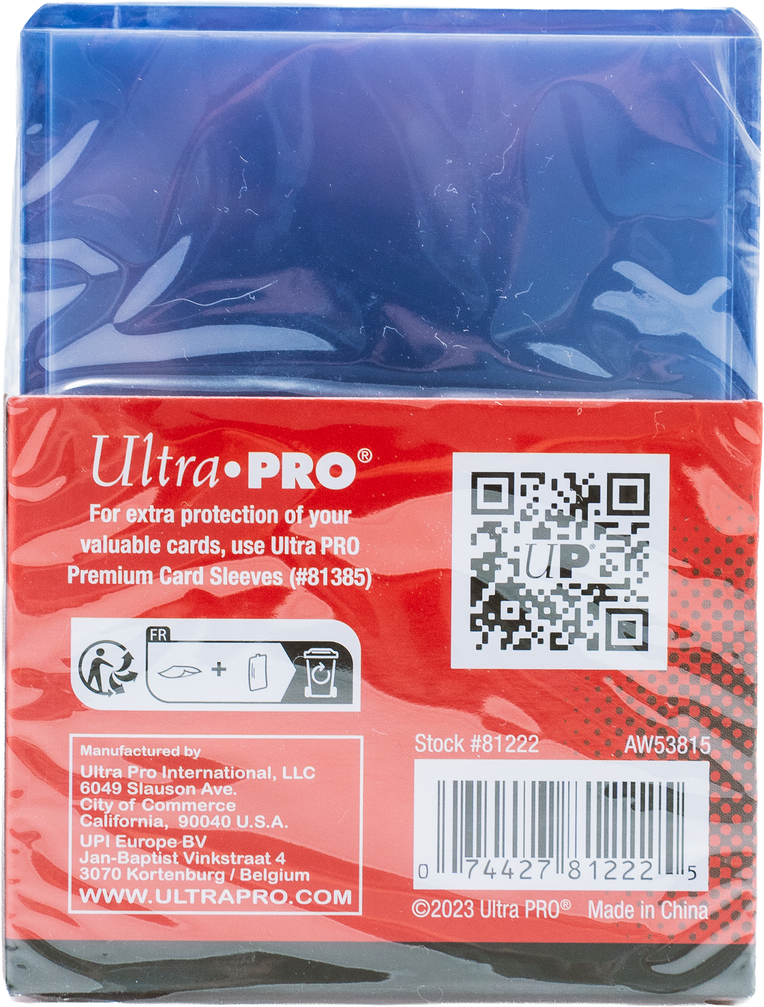Ultra PRO 3" x 4" Clear Regular Toploader – 25er Pack.