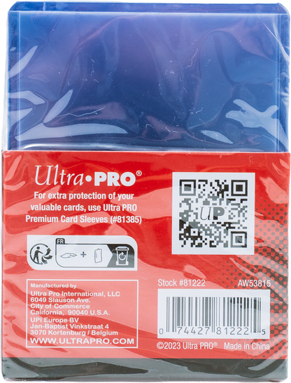 Ultra PRO 3" x 4" Clear Regular Toploader – 25er Pack.