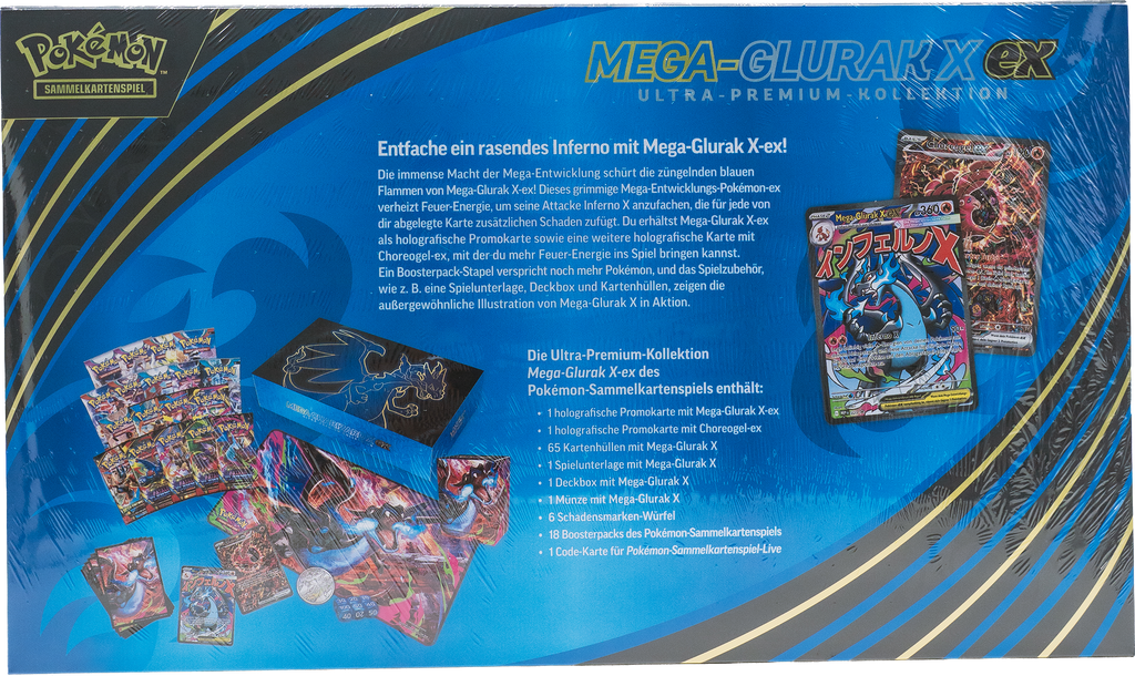 Pokémon Ultra Premium Collection Mega Glurak X (DE)