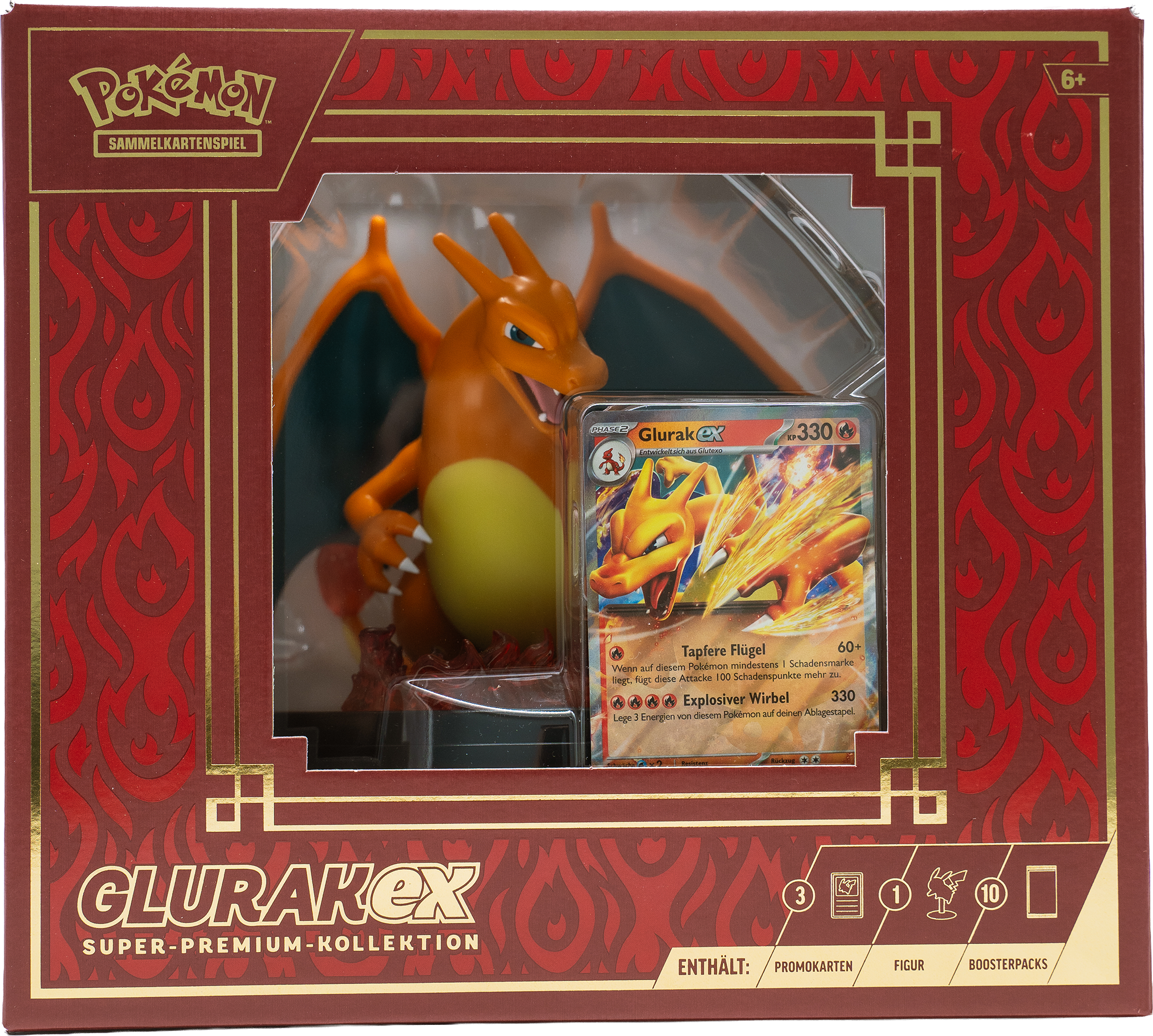 Pokémon Glurak ex Super Premium Kollektion (DE)