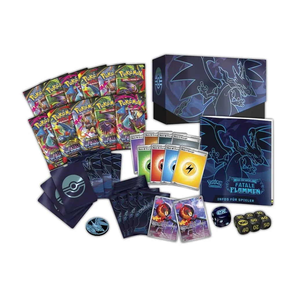 Pokémon TTB Mega-Entwicklung - Fatale Flammen Pokémon Center [DE]