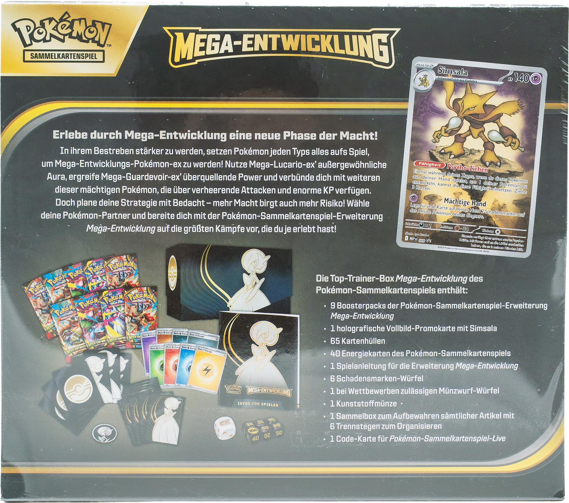 Pokémon TTB Mega-Entwicklung Guardevoir (DE)