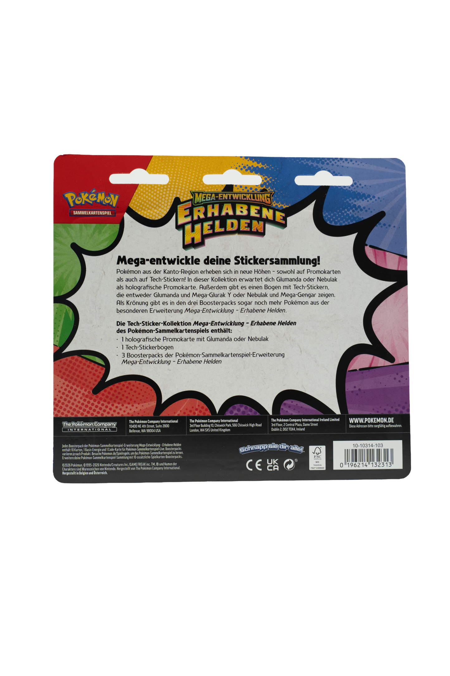 Pokémon Mega-Entwicklung - Erste Partner - Illustrations-Kollektion [DE]