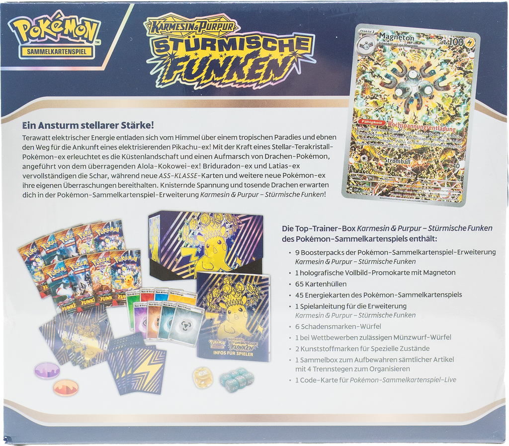 Pokémon TTB Karmesin & Purpur Stürmische Funken (DE)