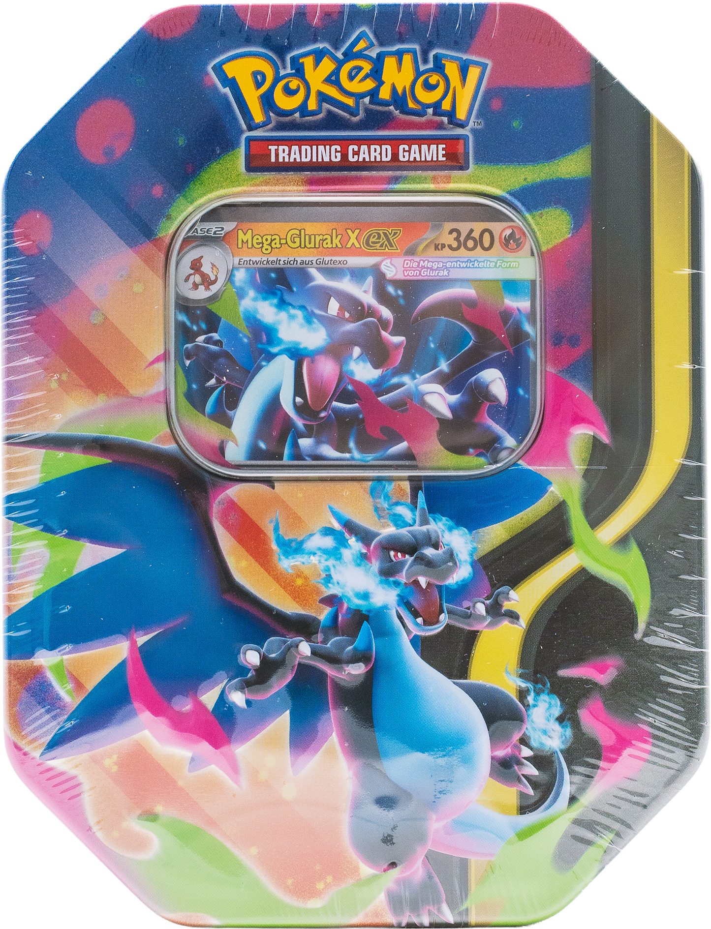 Pokémon Mega #126 Glurak X ex Tin-Box (DE)