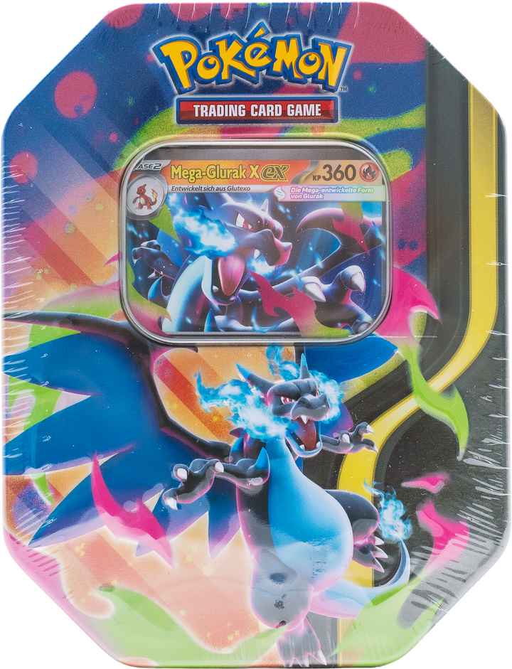 Pokémon Mega #126 Glurak X ex Tin-Box (DE)