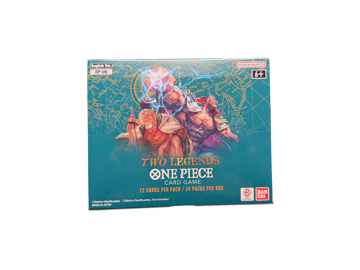 One Piece Card Game OP08 Two Legends - Display EN (24 Packs)
