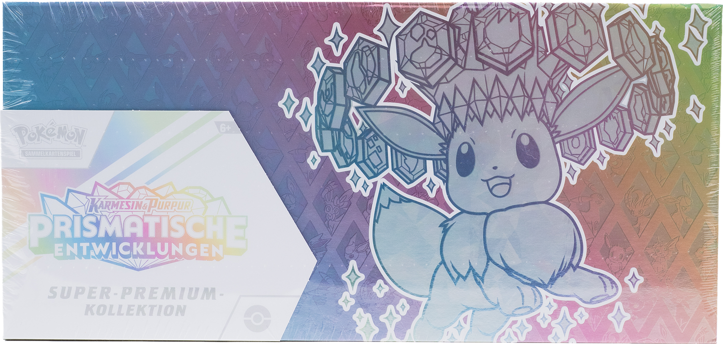 Pokémon Prismatische Entwicklungen Super Premium Kollektion (DE)