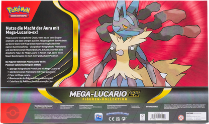 Pokémon Mega Lucario EX Figuren-Kollektion Box (DE)