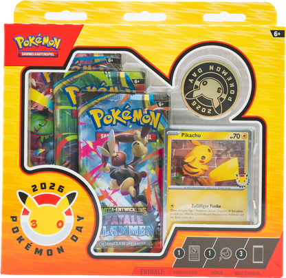 Pokémon Day 2026 Kollektion - 30 Jahre Pokémon "Pikachu" (DE)