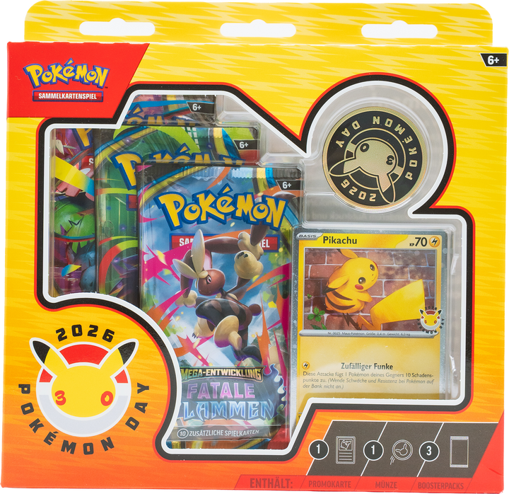 Pokémon Day 2026 Kollektion - 30 Jahre Pokémon "Pikachu" (DE)