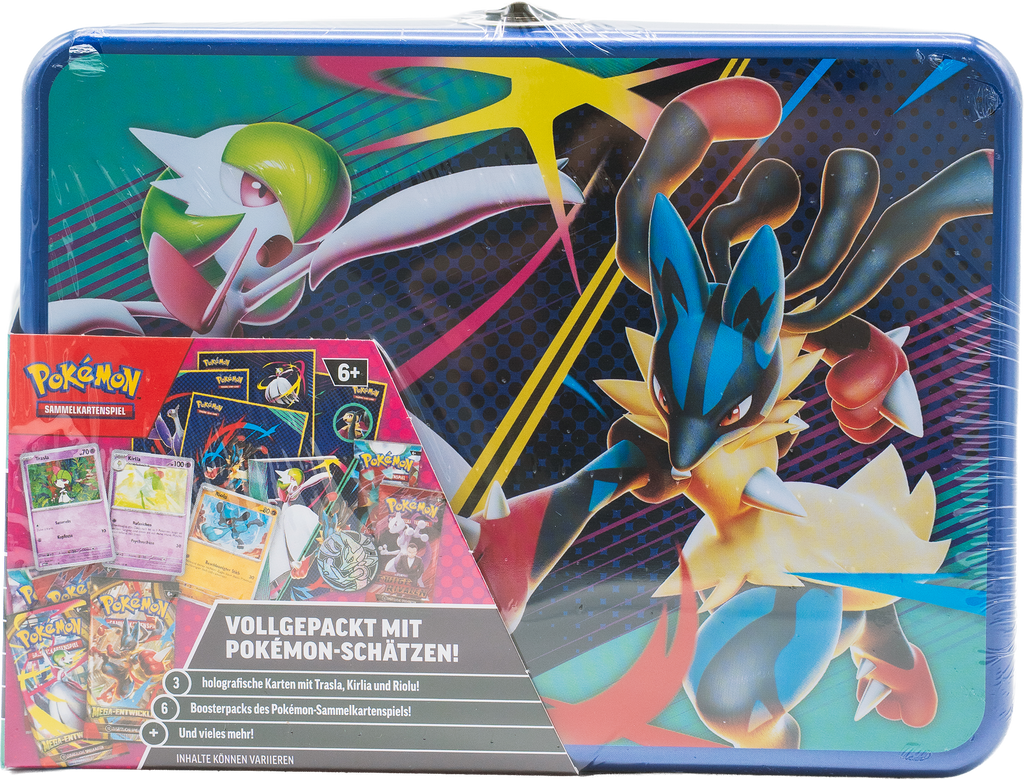 Pokémon Sammelkoffer "Lunch Tin" 2025 Mega Entwicklung (DE)
