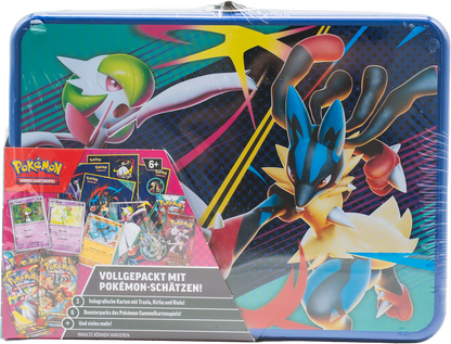 Pokémon Sammelkoffer "Lunch Tin" 2025 Mega Entwicklung (DE)