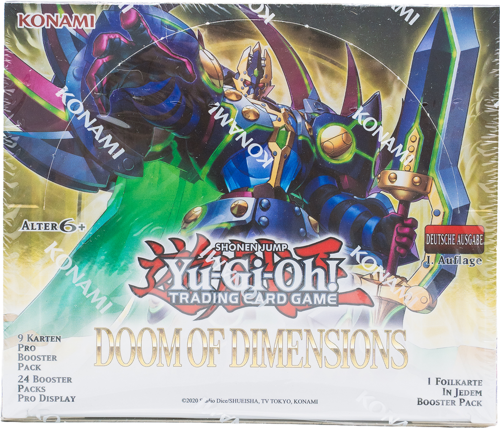 Yu-Gi-Oh! - Doom of Dimensions Booster Display (DE)
