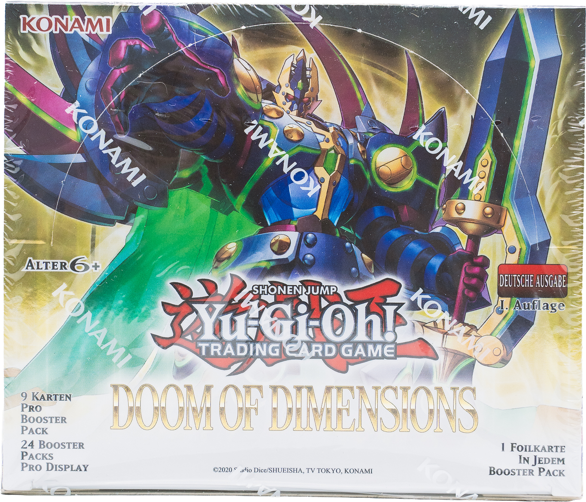 Yu-Gi-Oh! - Doom of Dimensions Booster Display (DE)