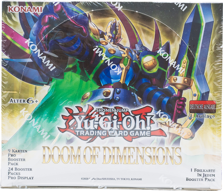 Yu-Gi-Oh! - Doom of Dimensions Booster Display (DE)