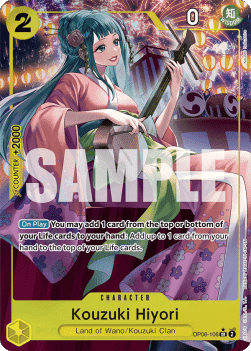Kouzuki Hiyori (OP06-106) - AA [EN] [Near Mint]