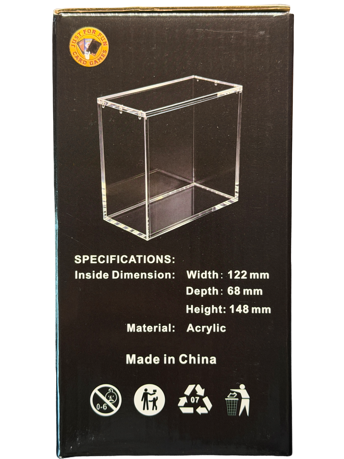 Premium Acryl Case One Piece Display