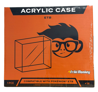 Friki Monkey - Acryl Case Pokémon Top-Trainer-Box (ETB)