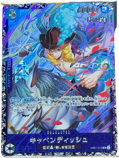 Cavendish (EB01-012) - Special Tournament Promo "For Asia" Sealed [JP] [Near Mint]