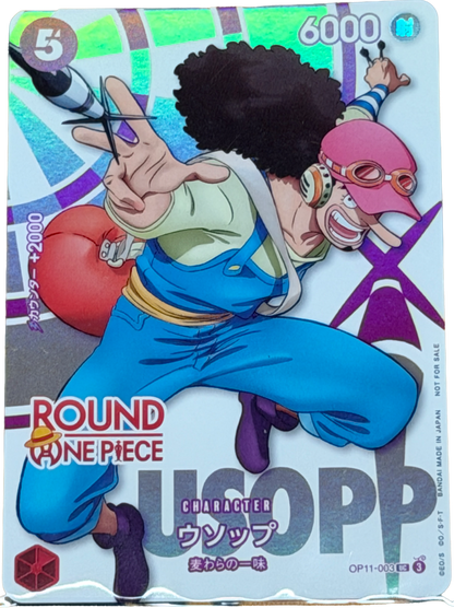 Usopp Round One (OP11-003) (V.1) [JP] [Near Mint]