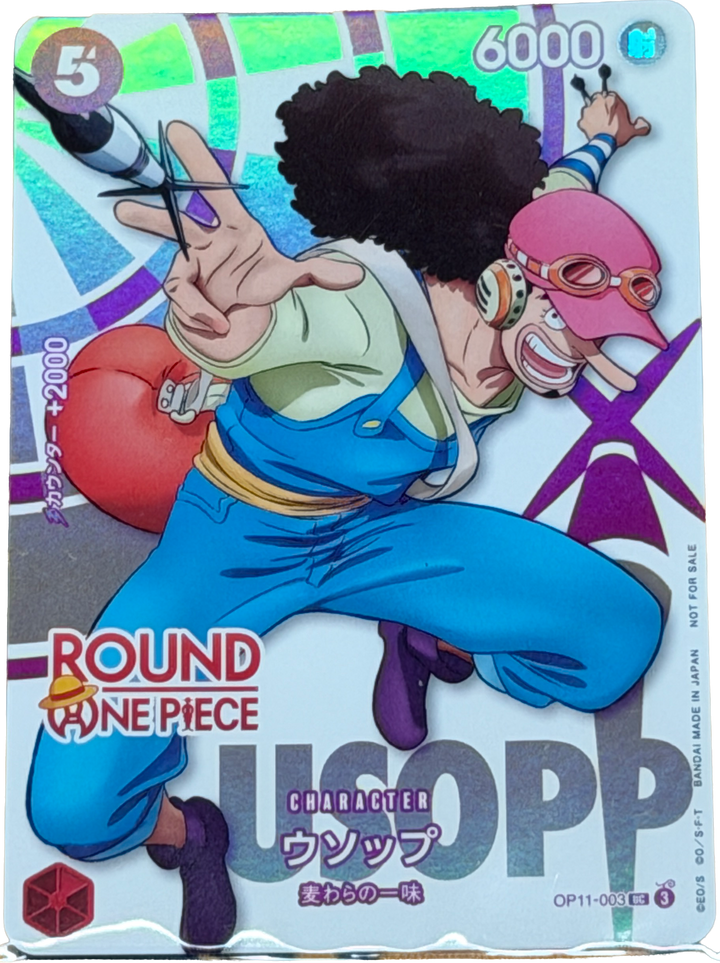 Usopp Round One (OP11-003) (V.1) [JP] [Near Mint]
