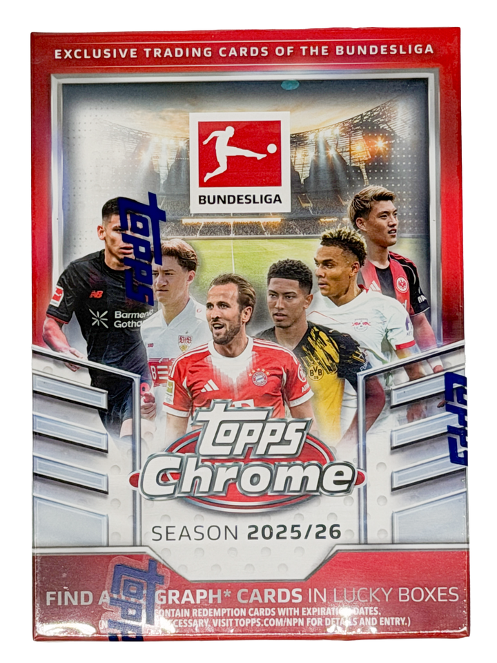 TOPPS Bundesliga 2025-2026 Chrome Blaster Box