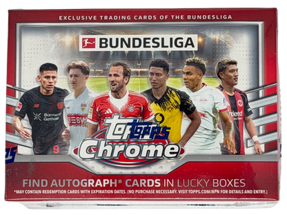 TOPPS Bundesliga 2025-2026 Chrome Blaster Box
