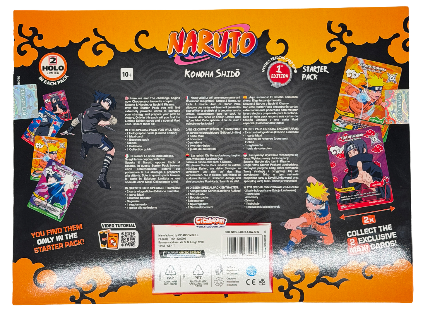 Naruto Mythos TCG - Special Pack [EN] 1st Edition