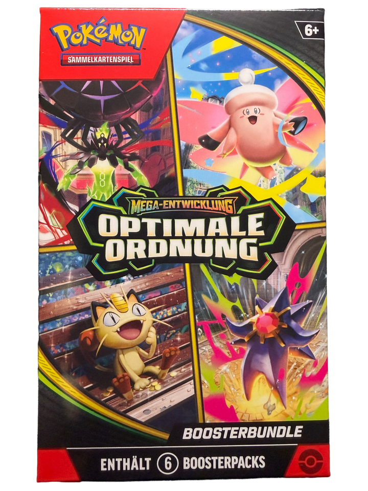 Pokémon TCG - Mega Entwicklung Optimale Ordnung Boosterbundle [DE]