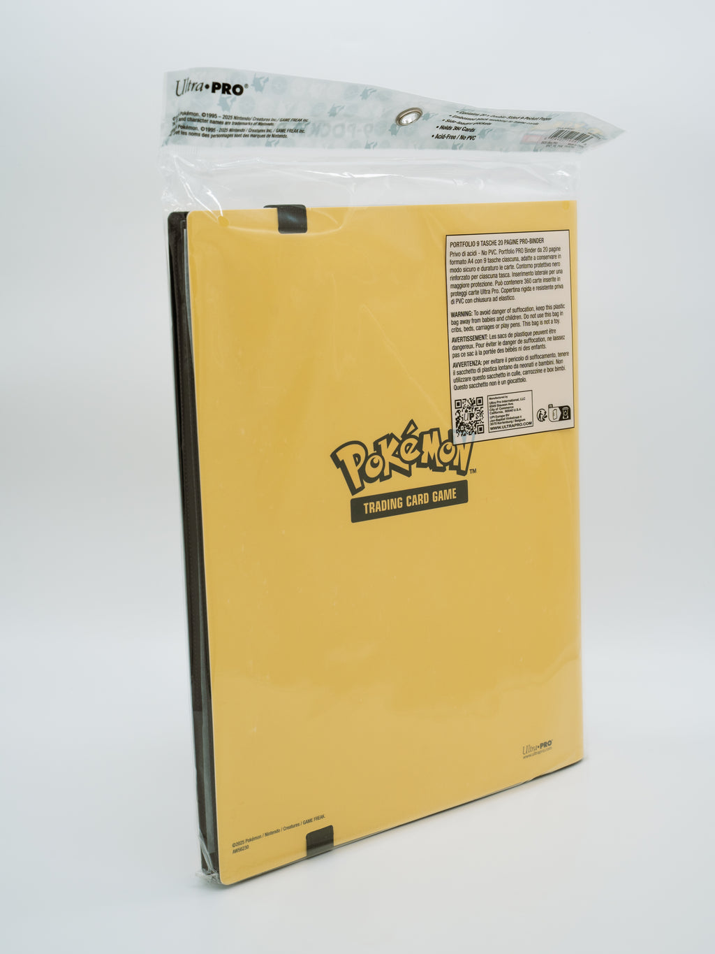 Pokémon 9-Pocket PRO-Binder „Pikachu“