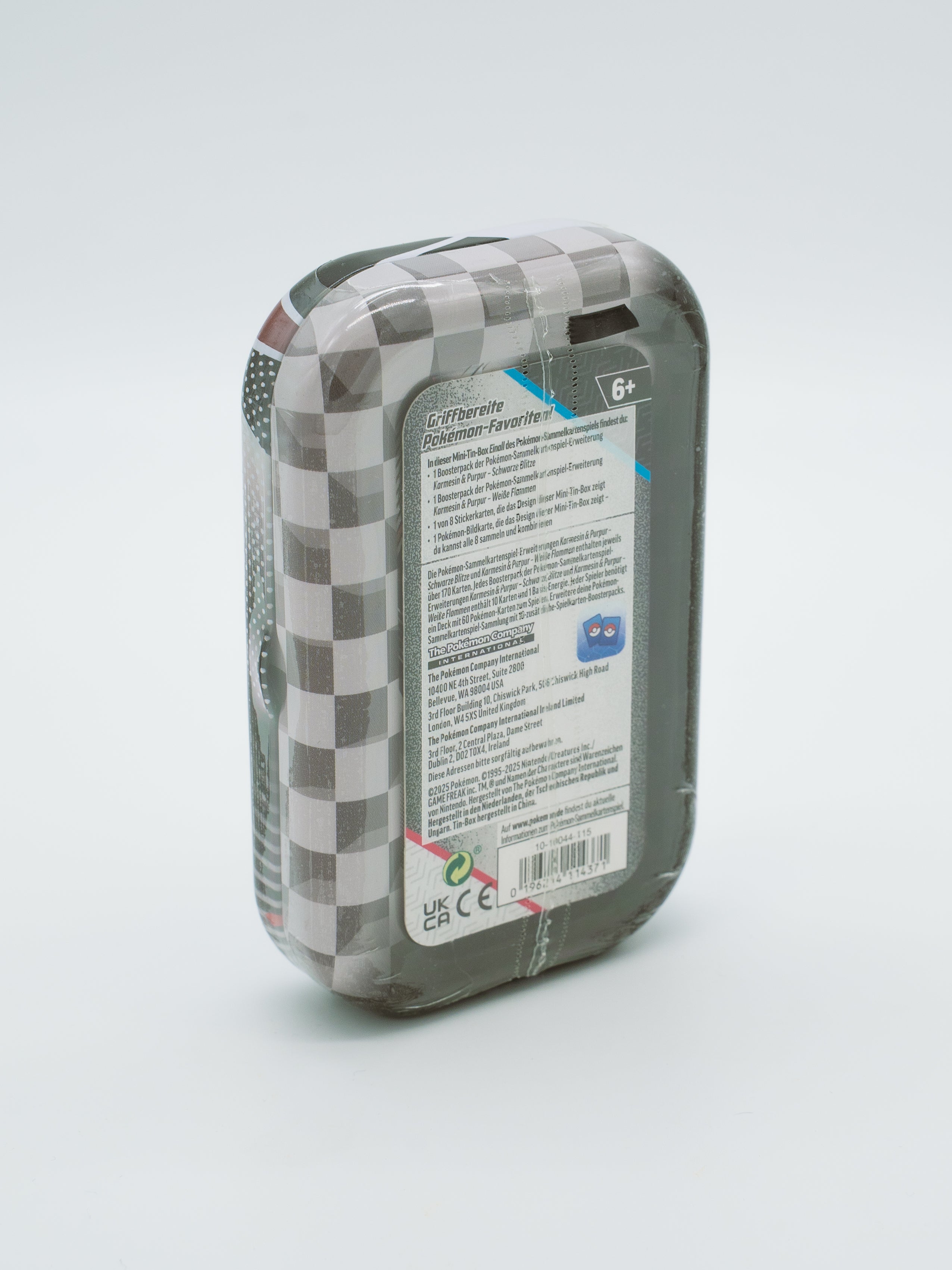 Pokémon Karmesin & Purpur Schwarze Blitze & Weiße Flammen Mini Tin (DE)