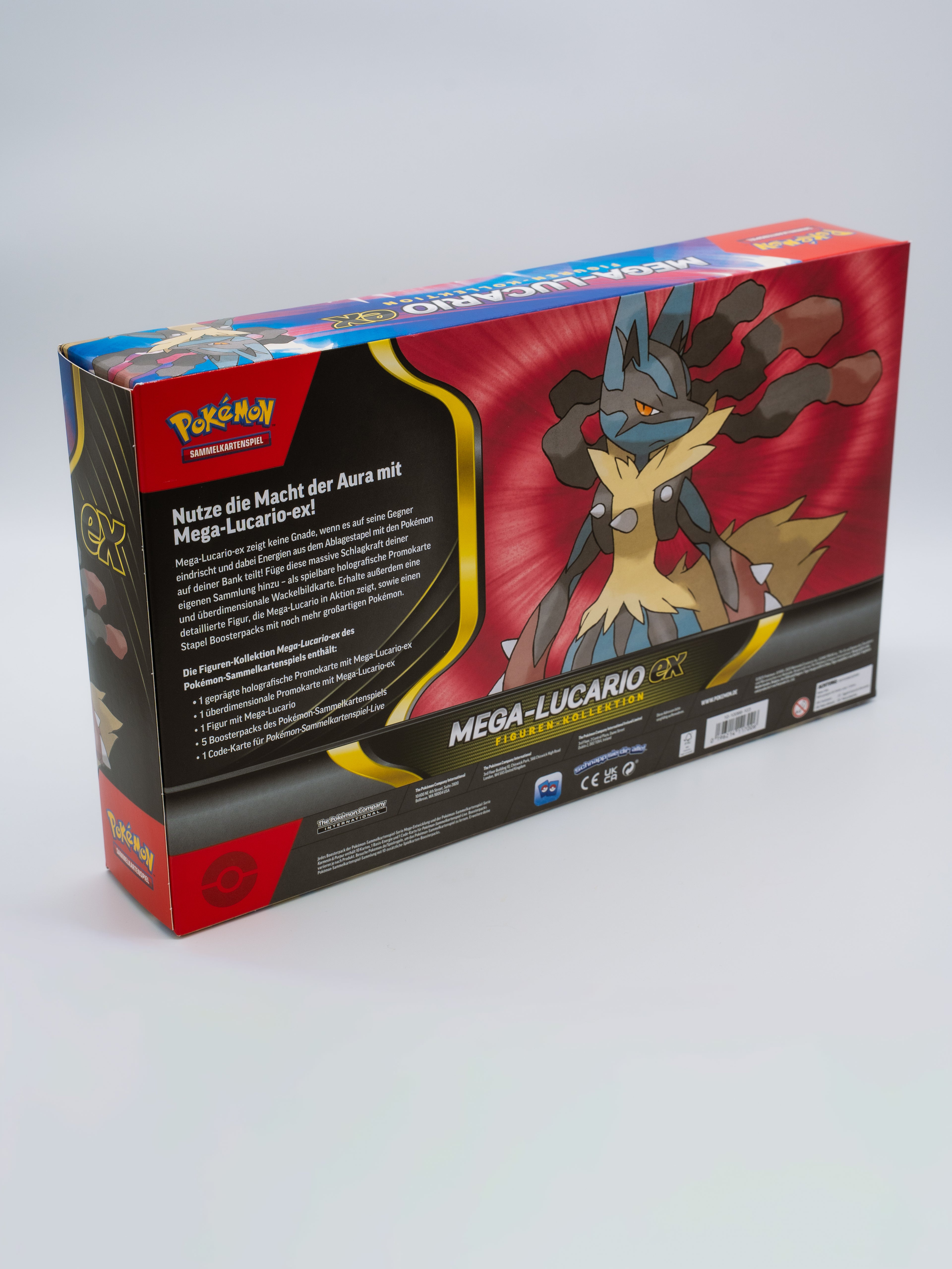 Pokémon Mega Lucario GX V-Collection Box (DE)