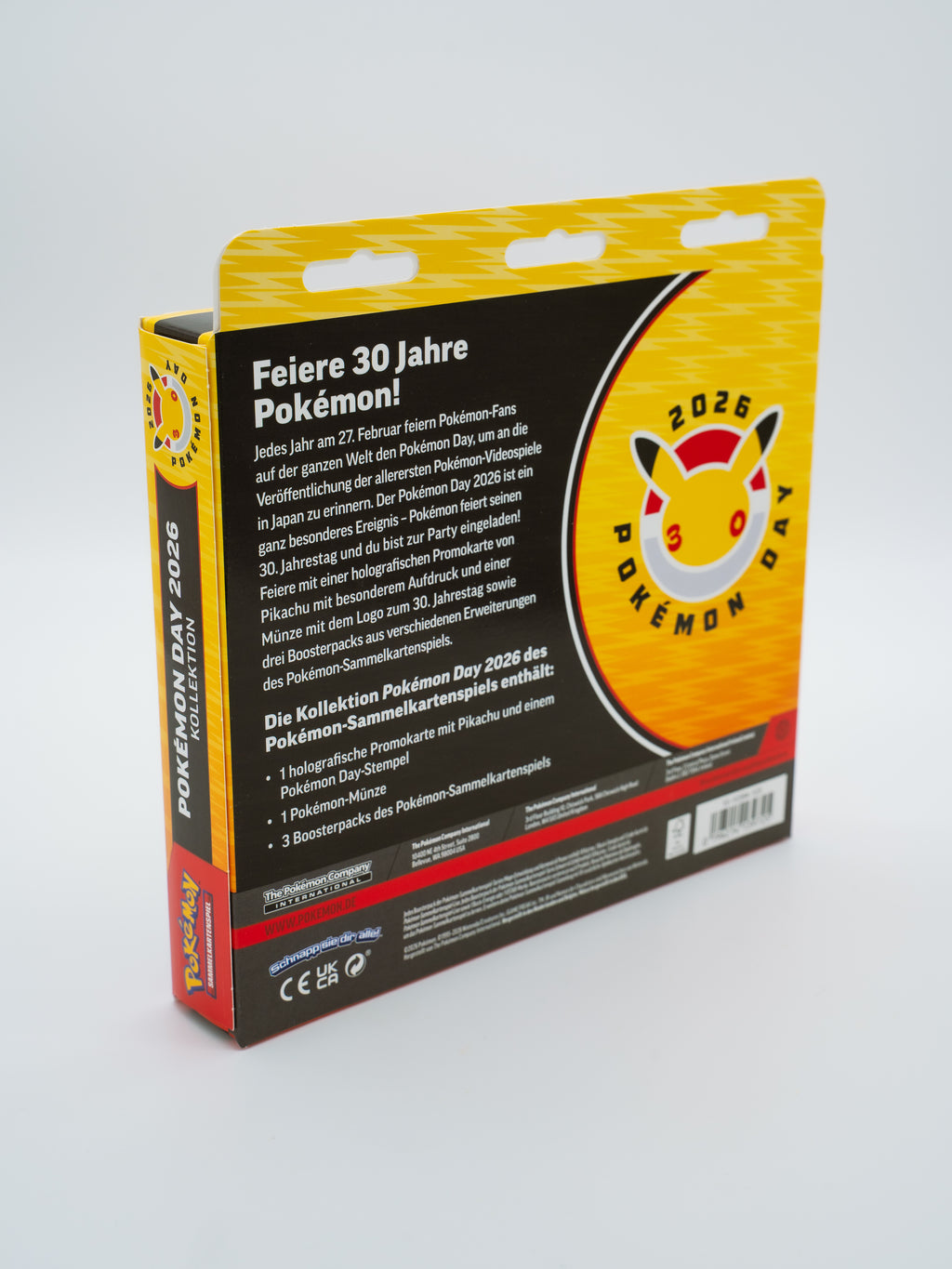 Pokémon Day 2026 Kollektion - 30 Jahre Pokémon "Pikachu" (DE)