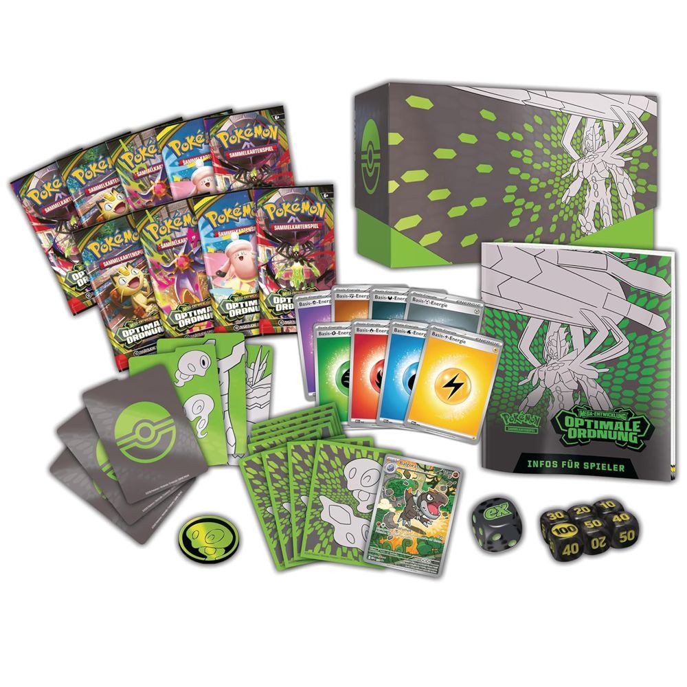 Pokémon TCG Mega Entwicklung - Optimale Ordnung - Top-Trainer-Box [DE]