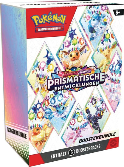 Pokémon Karmesin & Purpur - Prismatische Entwicklungen Boosterbundle [DE]