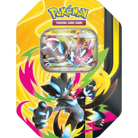 Pokémon Mega-Kräfte Tin-Box Mega-Zeraora ex Sammel-Karten Kollektion [DE]