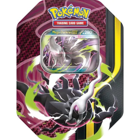 Pokémon Mega-Kräfte Tin-Box Mega-Darkrai ex Sammel-Karten Kollektion [DE]