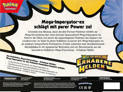 Pokémon - Erhabene Helden Mega Impergator ex Box [DE]
