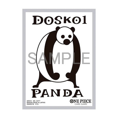ONE PIECE BASE SHOP Limitierte Karten Sleeves "DOSKOI PANDA"